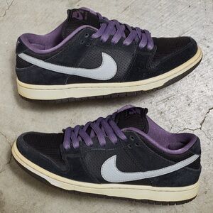 Nike SB Dunk Low Pro ‘Black/Wolf Grey/Canyon Purple’